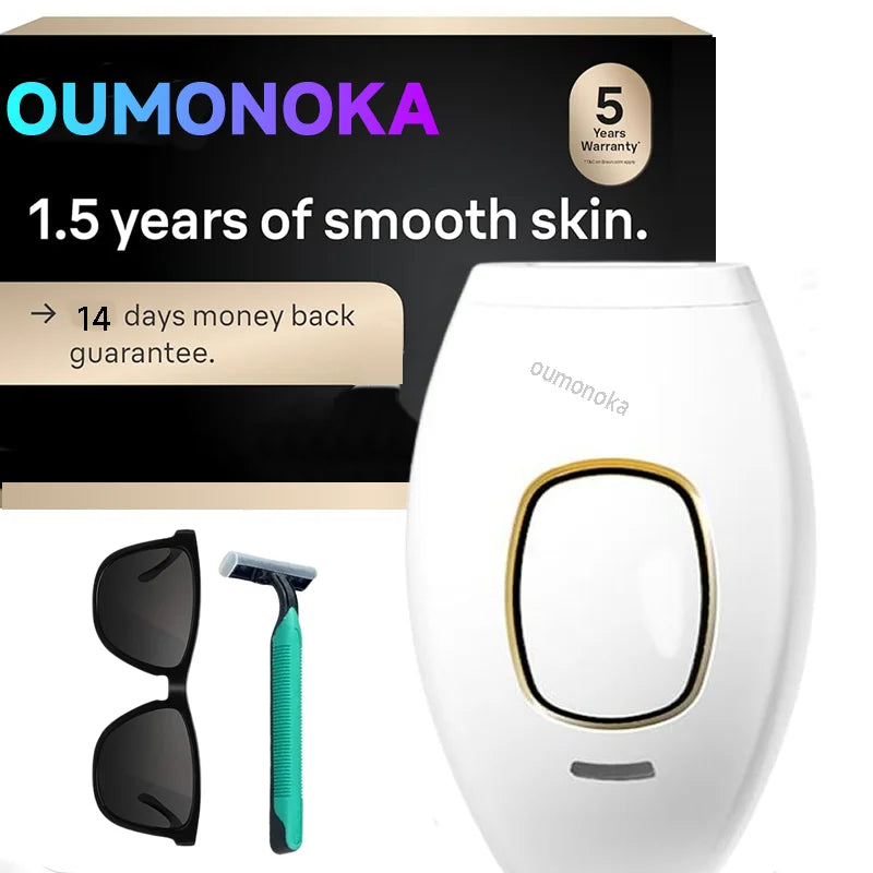 Depilador Láser IPL Oumonoka para Mujer – Uso en Casa