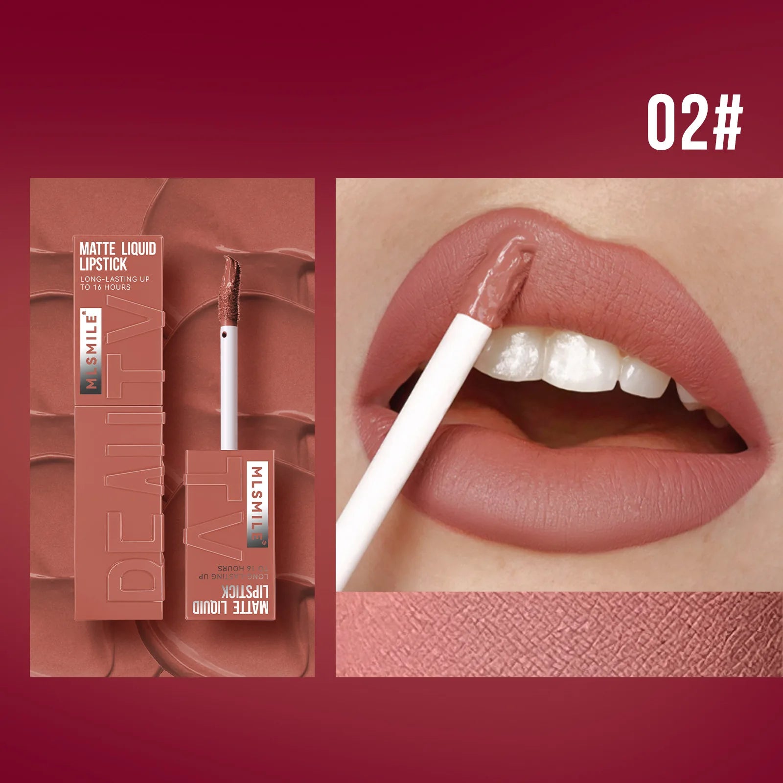 MLSMILE – Brillo labial de 6 colores