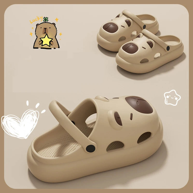 Sandalias perforadas Capybara