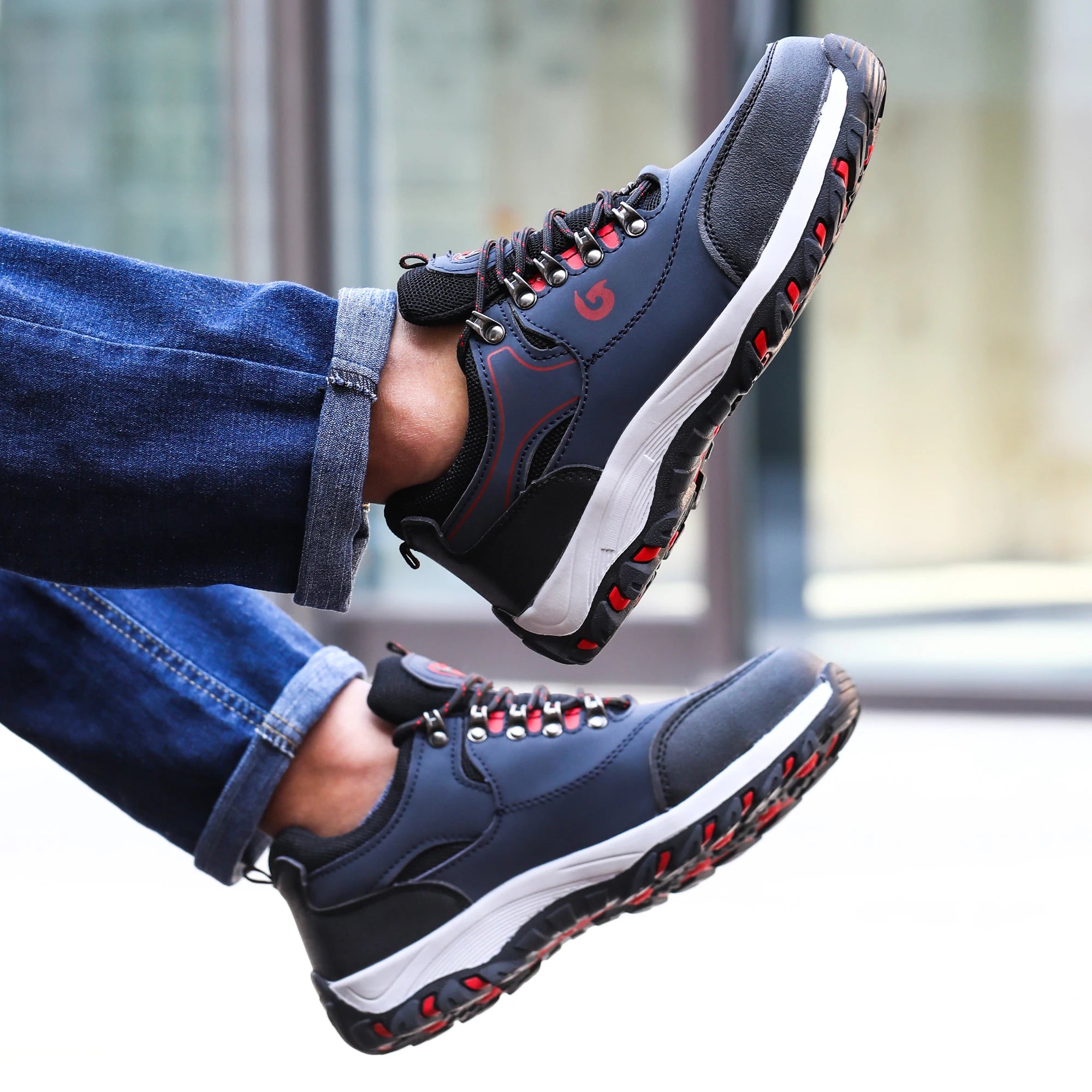 Botas de Seguridad para Hombre Quanzixuan – Punta de Acero, Antipunzón y Ligera 👷‍♂️