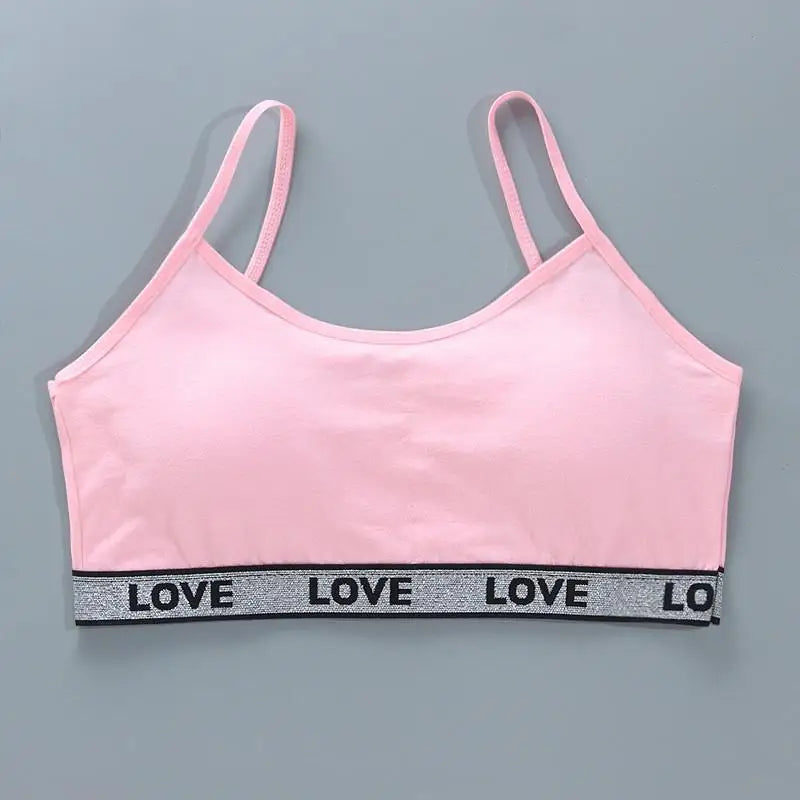 Top/Bralette de Entrenamiento – Algodón Suave