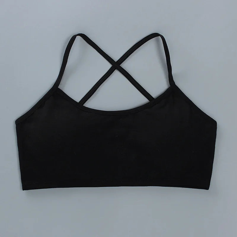 Top/Bralette de Entrenamiento – Algodón Suave