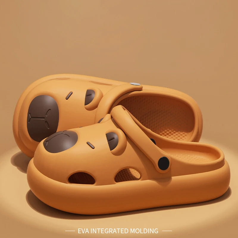 Sandalias perforadas Capybara