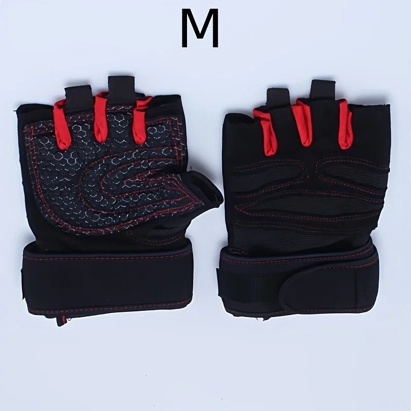 Guantes Deportivos de Medio Dedo – Ciclismo, Gimnasio y Entrenamiento