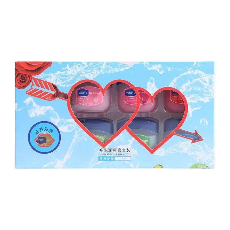 Set Bálsamo Labial Hidratante Natural