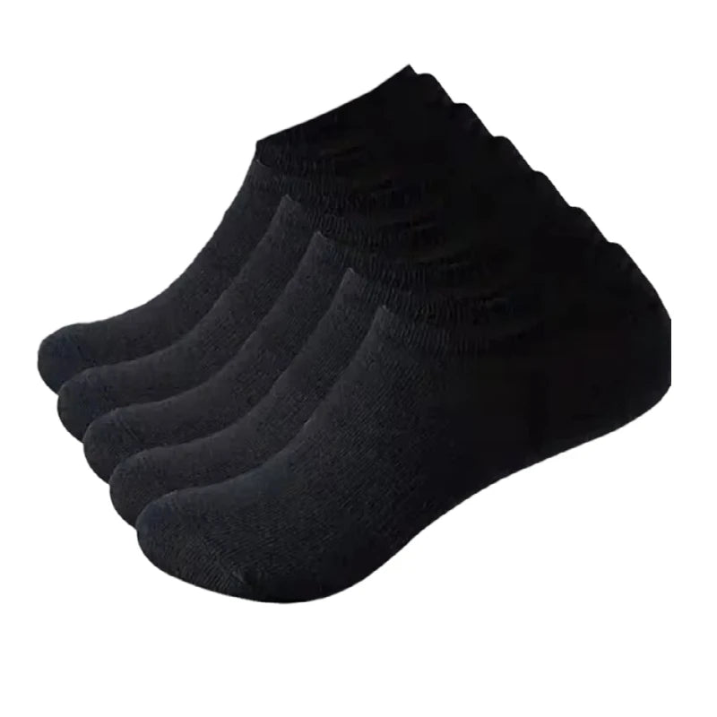 Par de Calcetines Tobilleros de Algodón para Hombre – Pack de 5 Pares