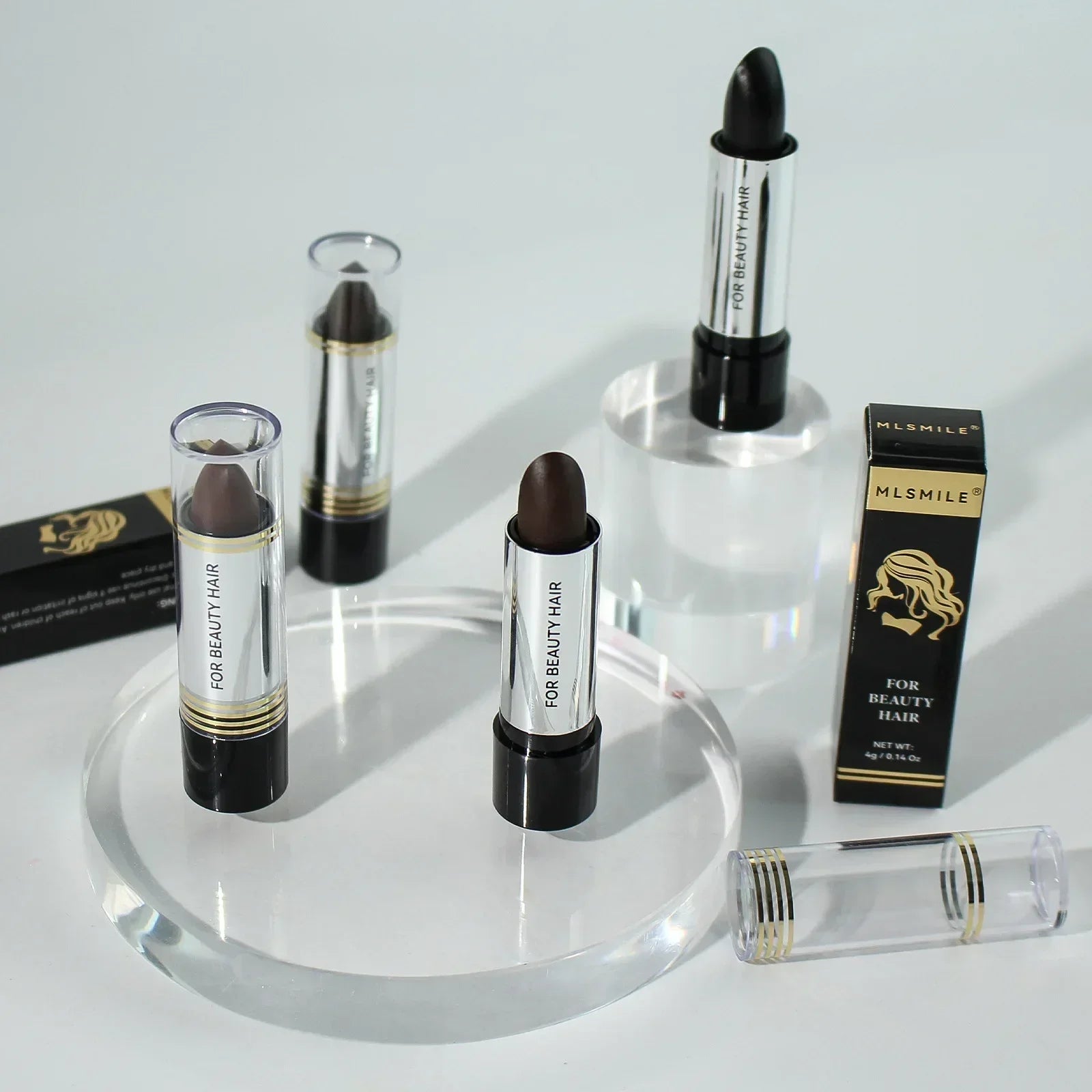 Lápiz de Tinte Temporal para Cabello – Cubre Canas al Instante (4 g) ✨