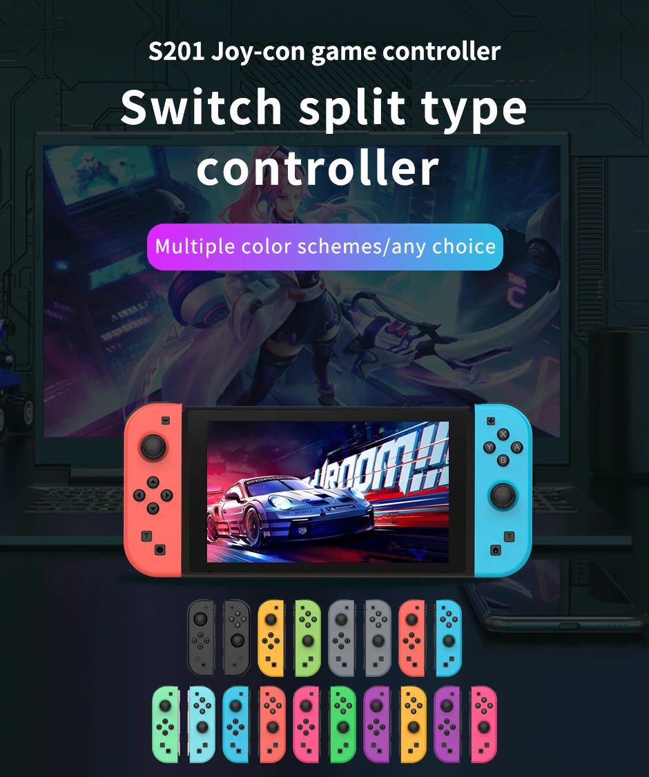 Gamepad KEKEGAME para Nintendo Switch – Control Inalámbrico Bluetooth