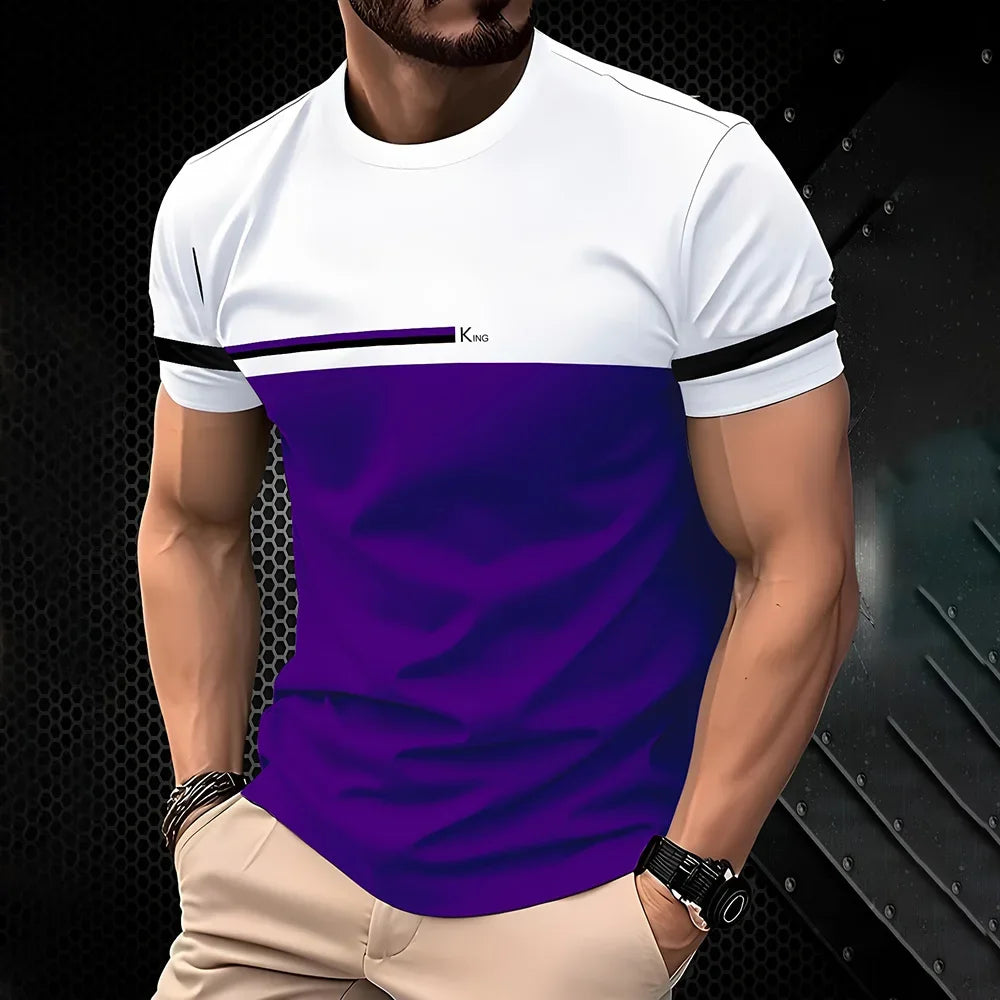 Camiseta Casual de Hombre – Ligera y Transpirable