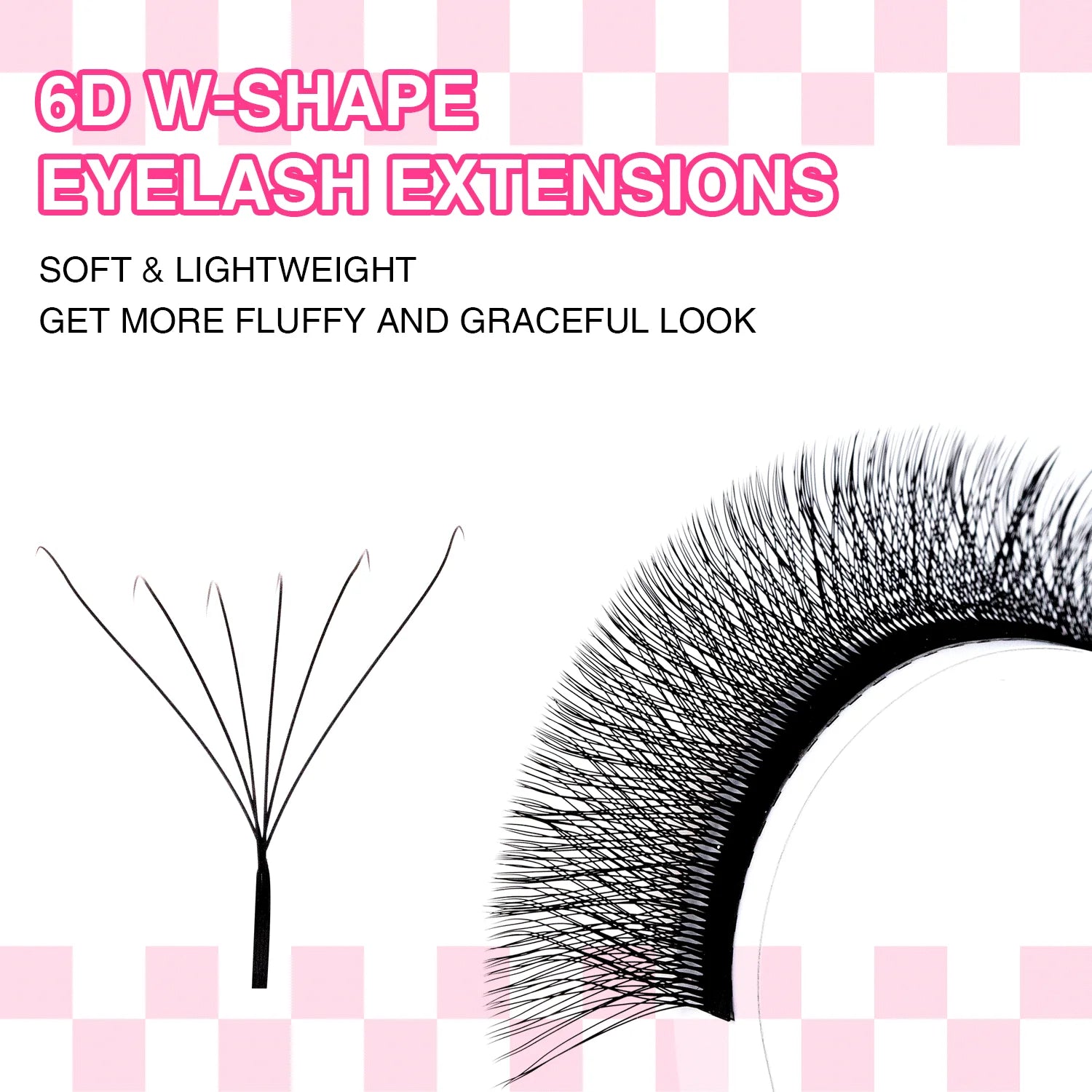 Pestañas Postizas 3D TDANCE – Pelo de Mink, Estilo Natural Largo