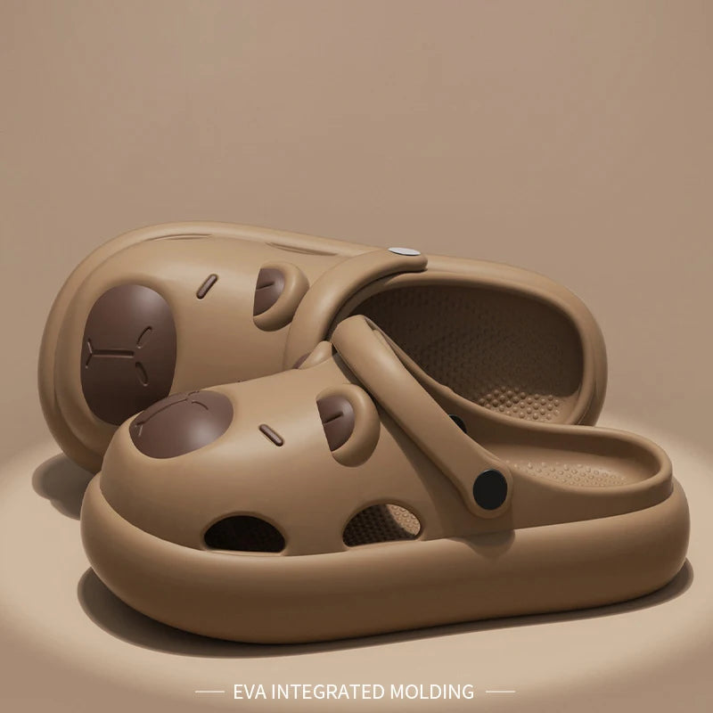 Sandalias perforadas Capybara