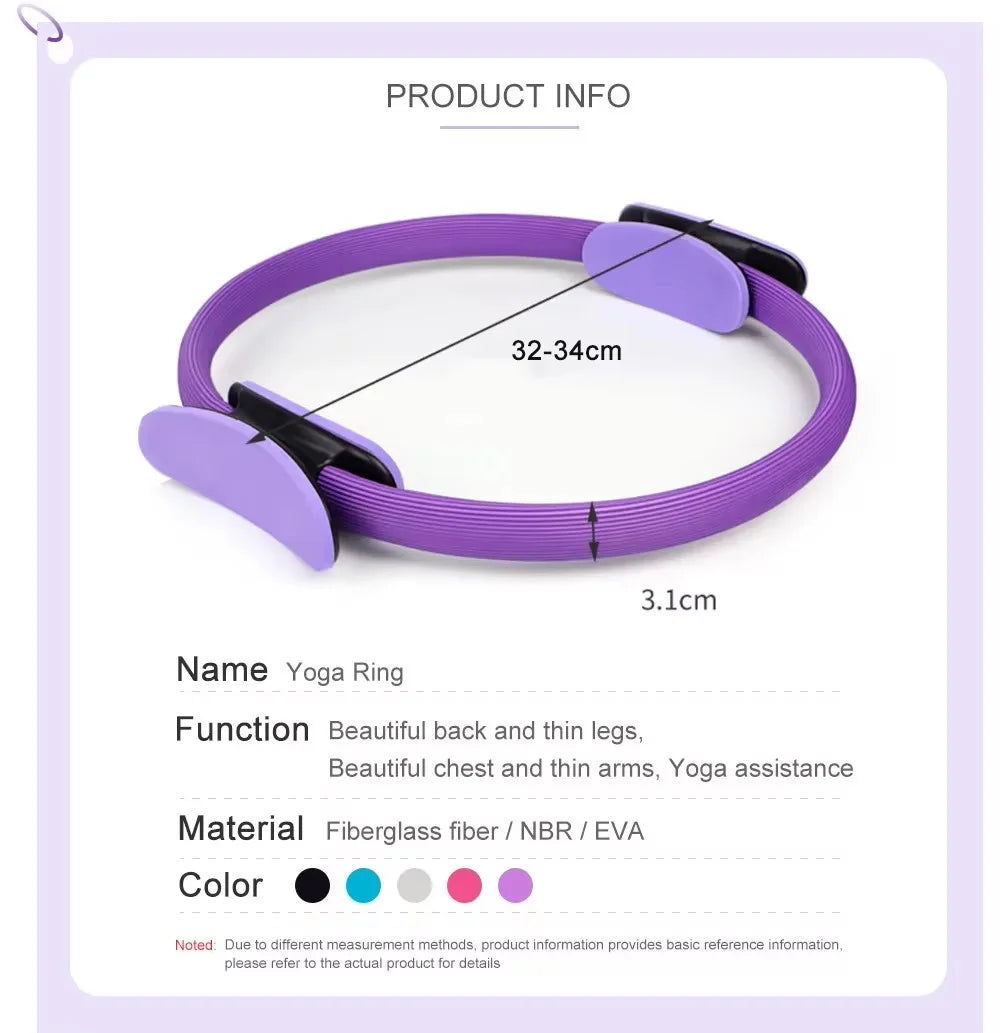 Aro de Pilates – Fitness Ring para Entrenamiento Corporal