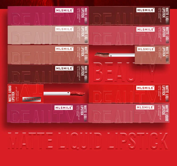 MLSMILE – Brillo labial de 6 colores