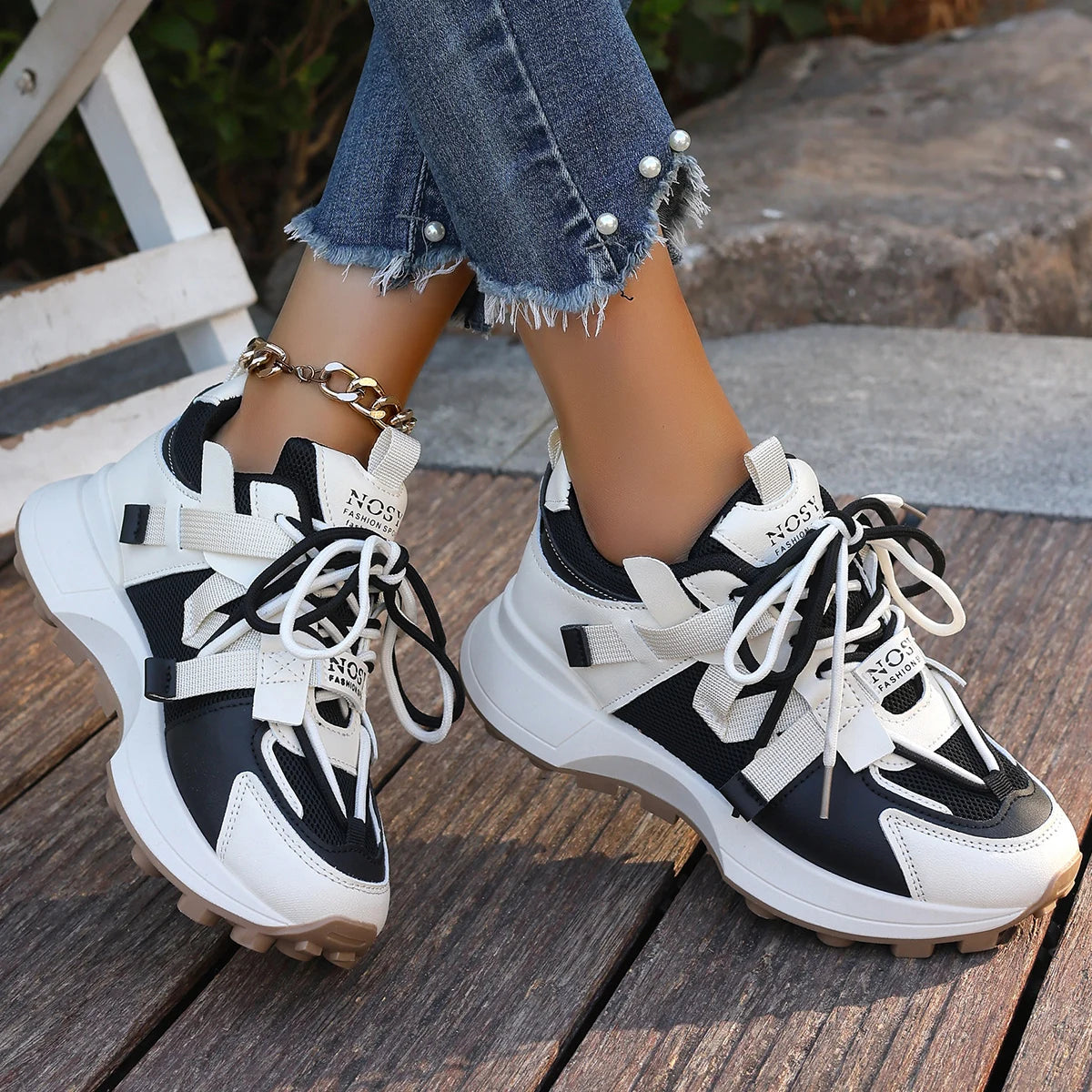 Zapatos de mujer  – Sneakers y sandalias casuales de verano