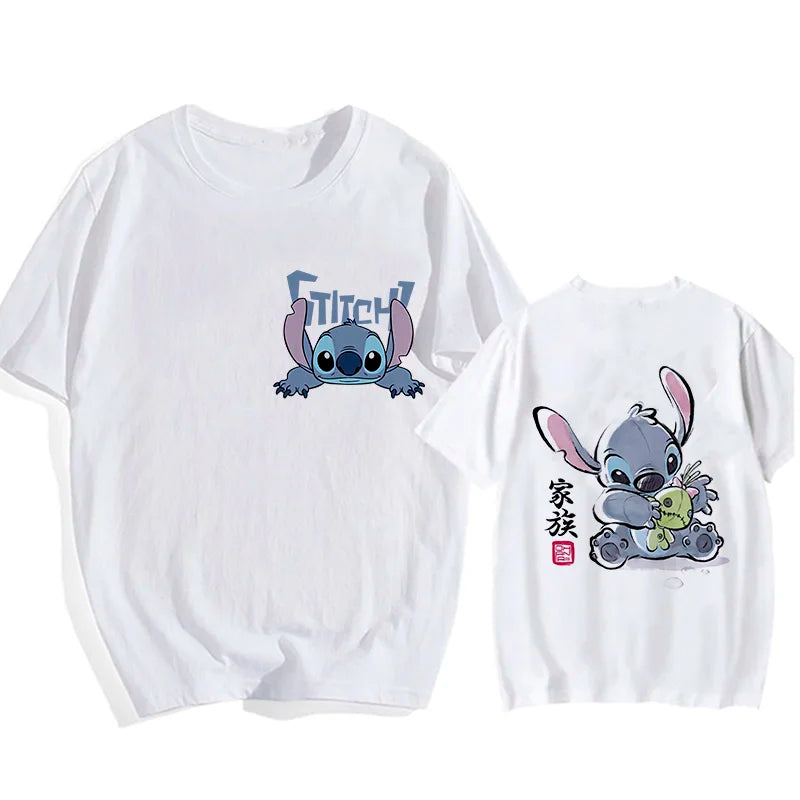 Camiseta Casual MINISO – Estampado de Dibujos Animados, Cómoda y Ligera 👚✨