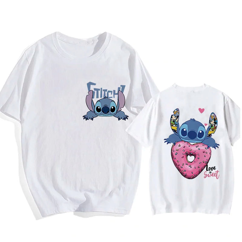 Camiseta Casual MINISO – Estampado de Dibujos Animados, Cómoda y Ligera 👚✨