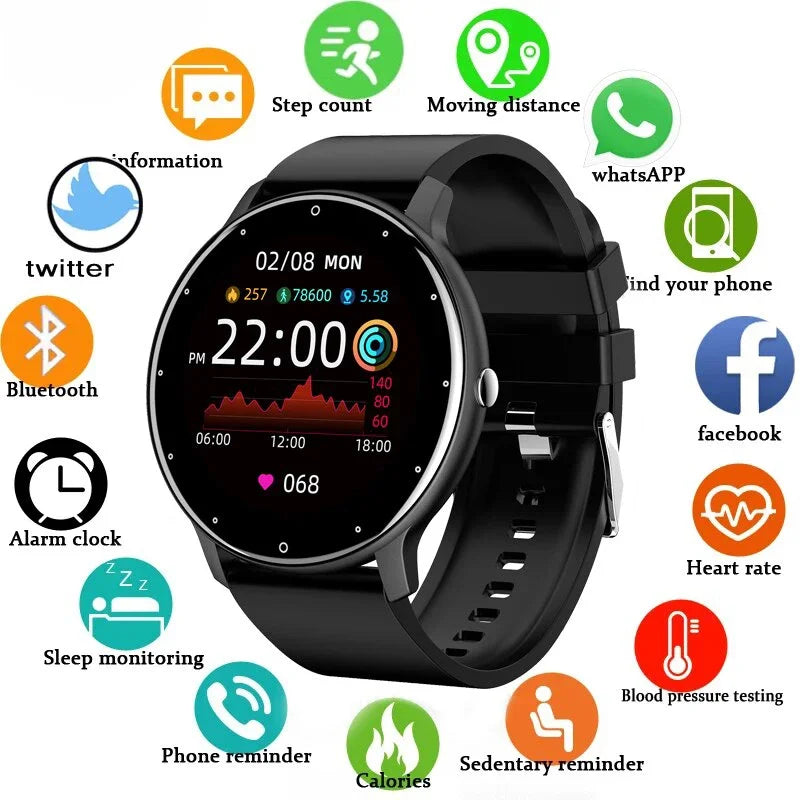 Reloj Inteligente LIGE BW0223 – Smartwatch Deportivo para Hombre y Mujer 2025