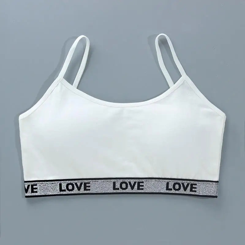 Top/Bralette de Entrenamiento – Algodón Suave