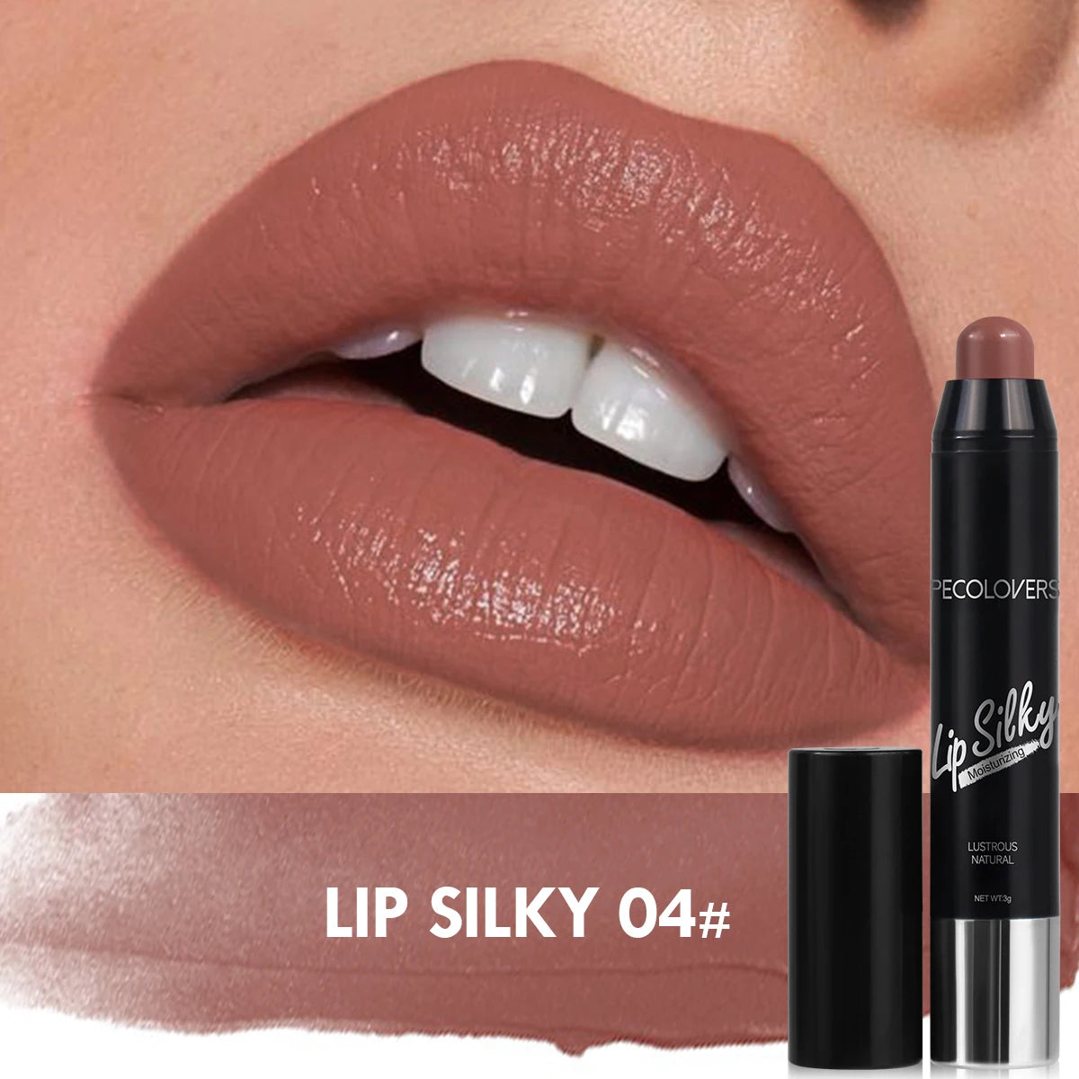 Lápiz Labial Mate Resistente al Agua – Long-lasting Matte Lipstick