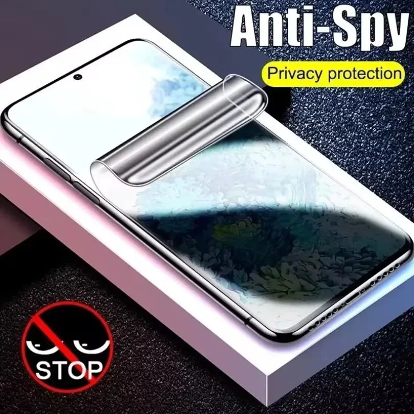 Protector de Pantalla de Hidrogel Antiespía para Samsung – Pack de 4 Unidades