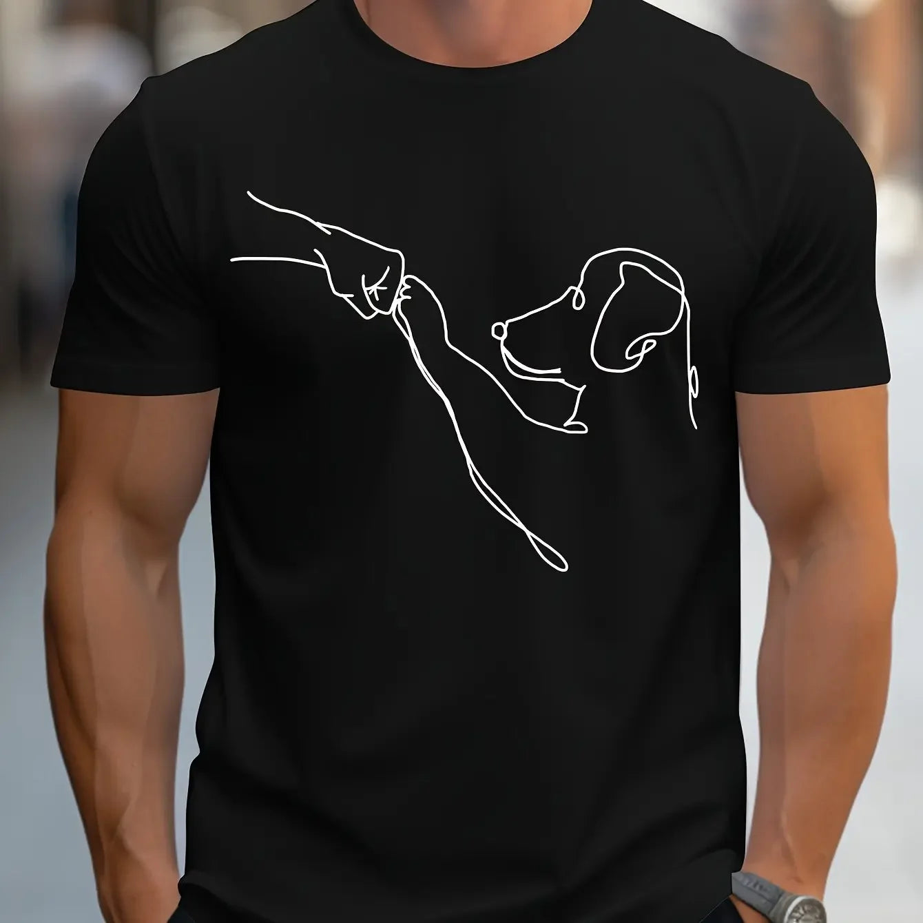 Camiseta Ligera de Hombre – Transpirable y Casual para Verano 👕☀️