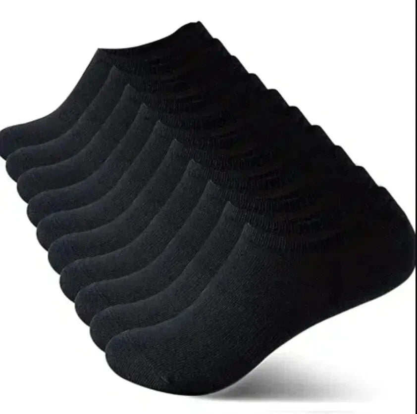 Par de Calcetines Tobilleros de Algodón para Hombre – Pack de 5 Pares