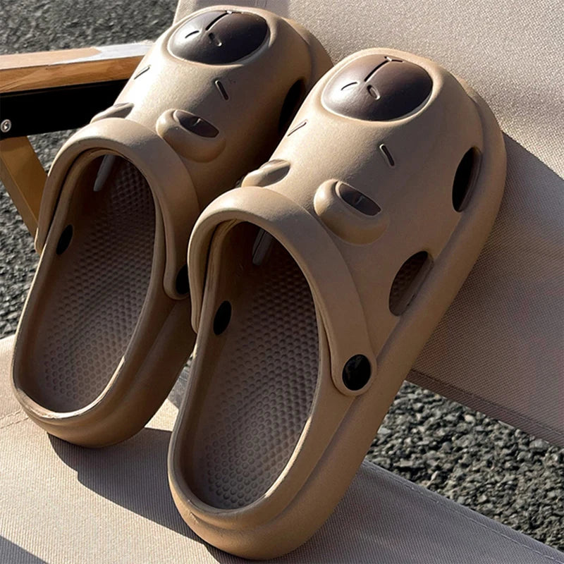 Sandalias perforadas Capybara