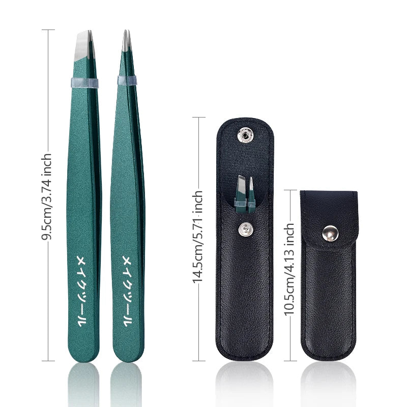 Set de 2, 4 o 6 Piezas de Herramientas de Belleza para Cejas