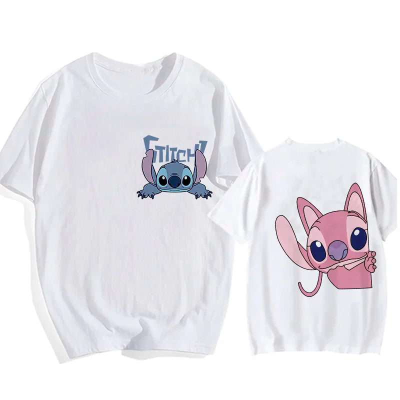 Camiseta Casual MINISO – Estampado de Dibujos Animados, Cómoda y Ligera 👚✨