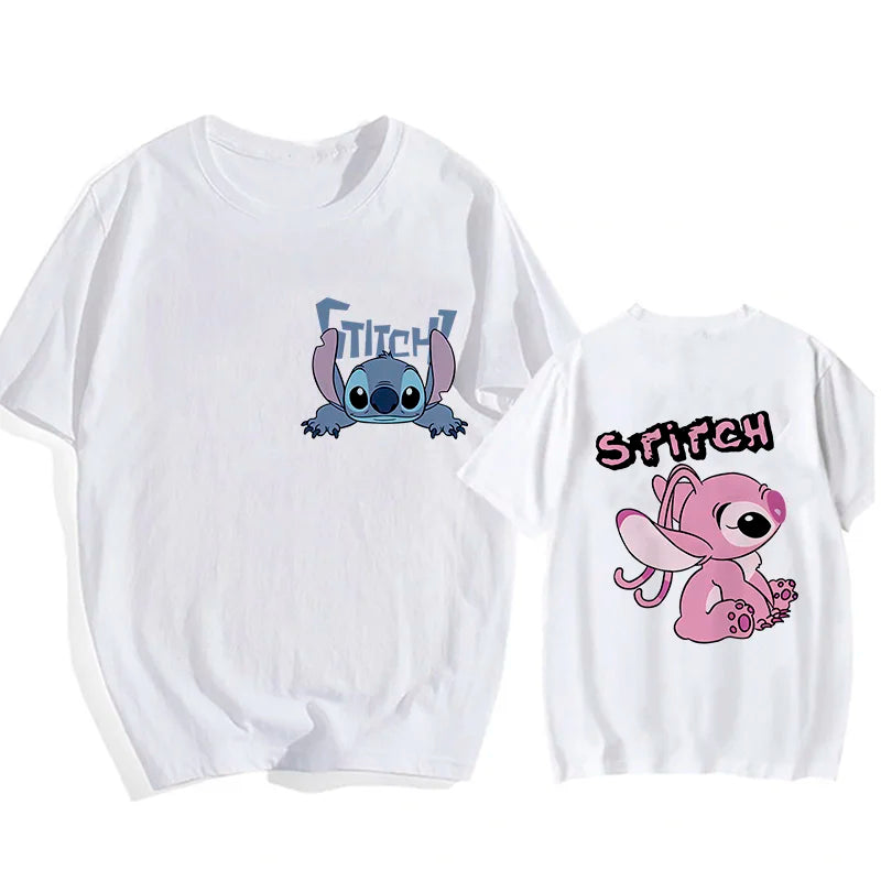 Camiseta Casual MINISO – Estampado de Dibujos Animados, Cómoda y Ligera 👚✨