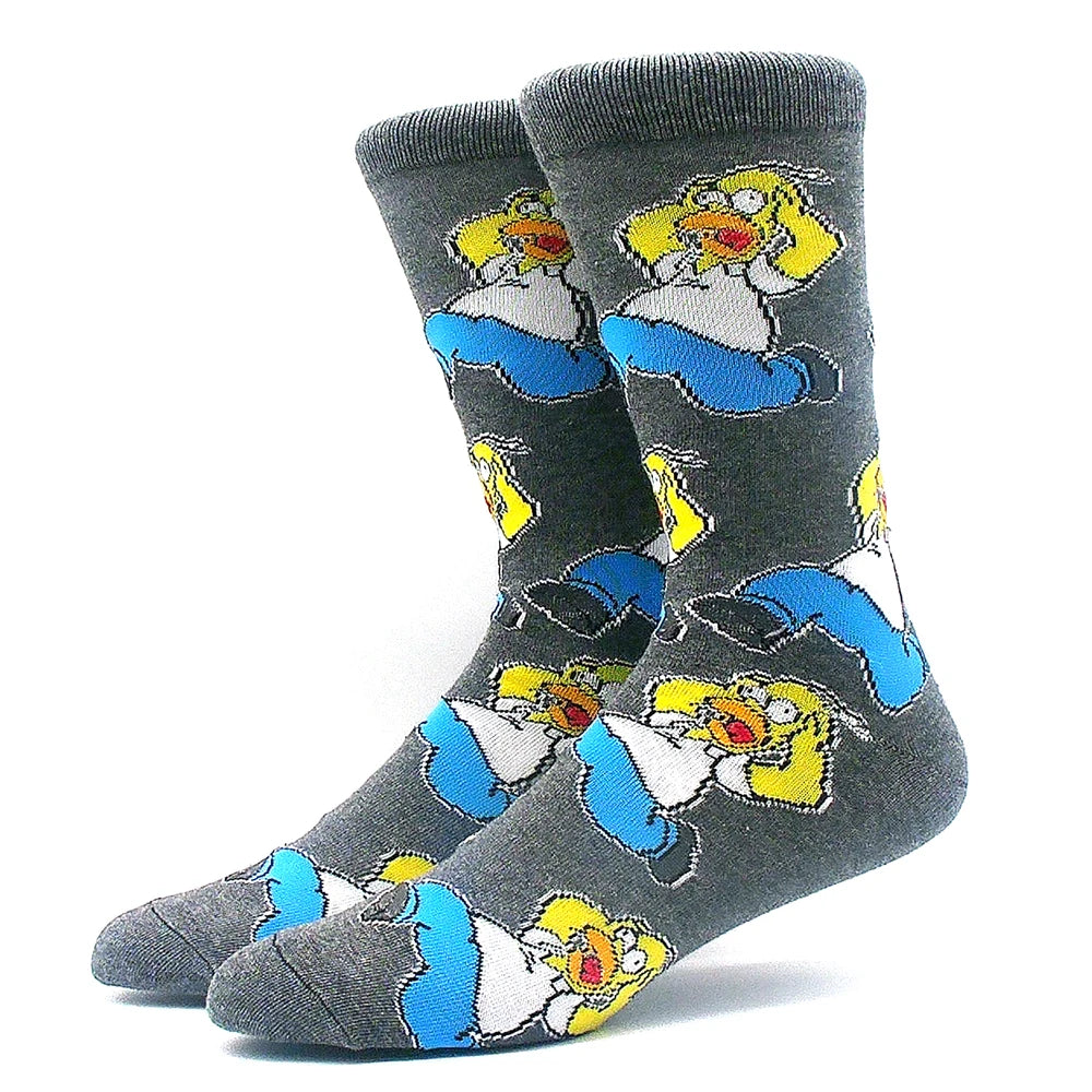 Medias Disney – Algodón Casual de Tubo Medio 🧦
