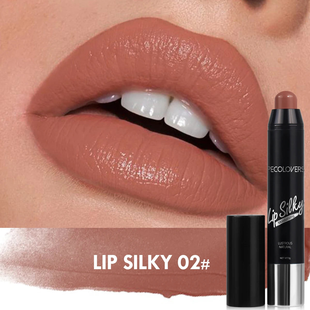 Lápiz Labial Mate Resistente al Agua – Long-lasting Matte Lipstick