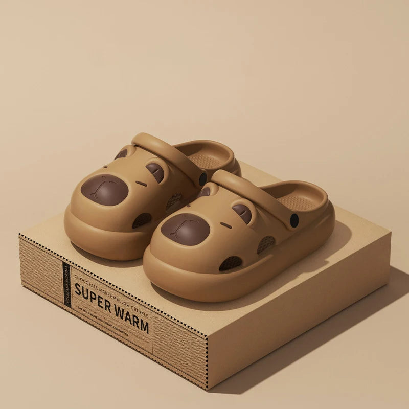 Sandalias perforadas Capybara