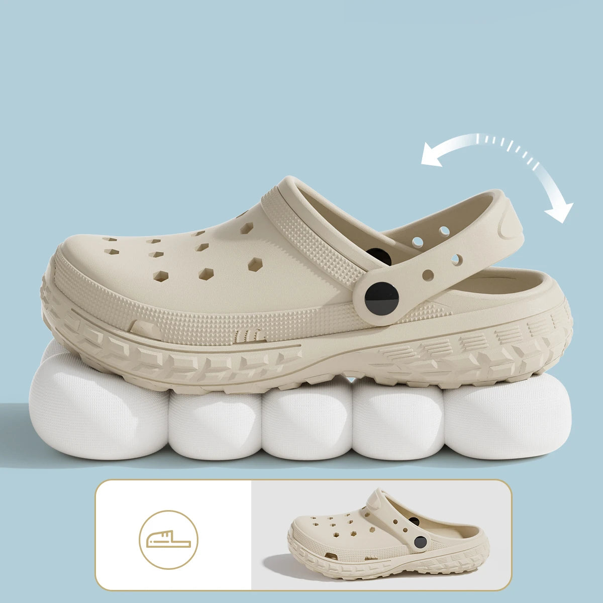 Sandalias slides de mujer – cómodas y casuales, suela EVA