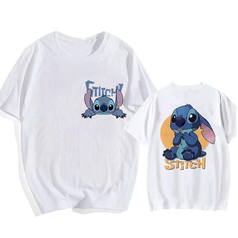 Camiseta Casual MINISO – Estampado de Dibujos Animados, Cómoda y Ligera 👚✨