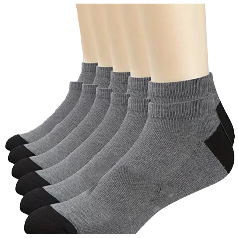 Par de Calcetines Tobilleros de Algodón para Hombre – Pack de 5 Pares