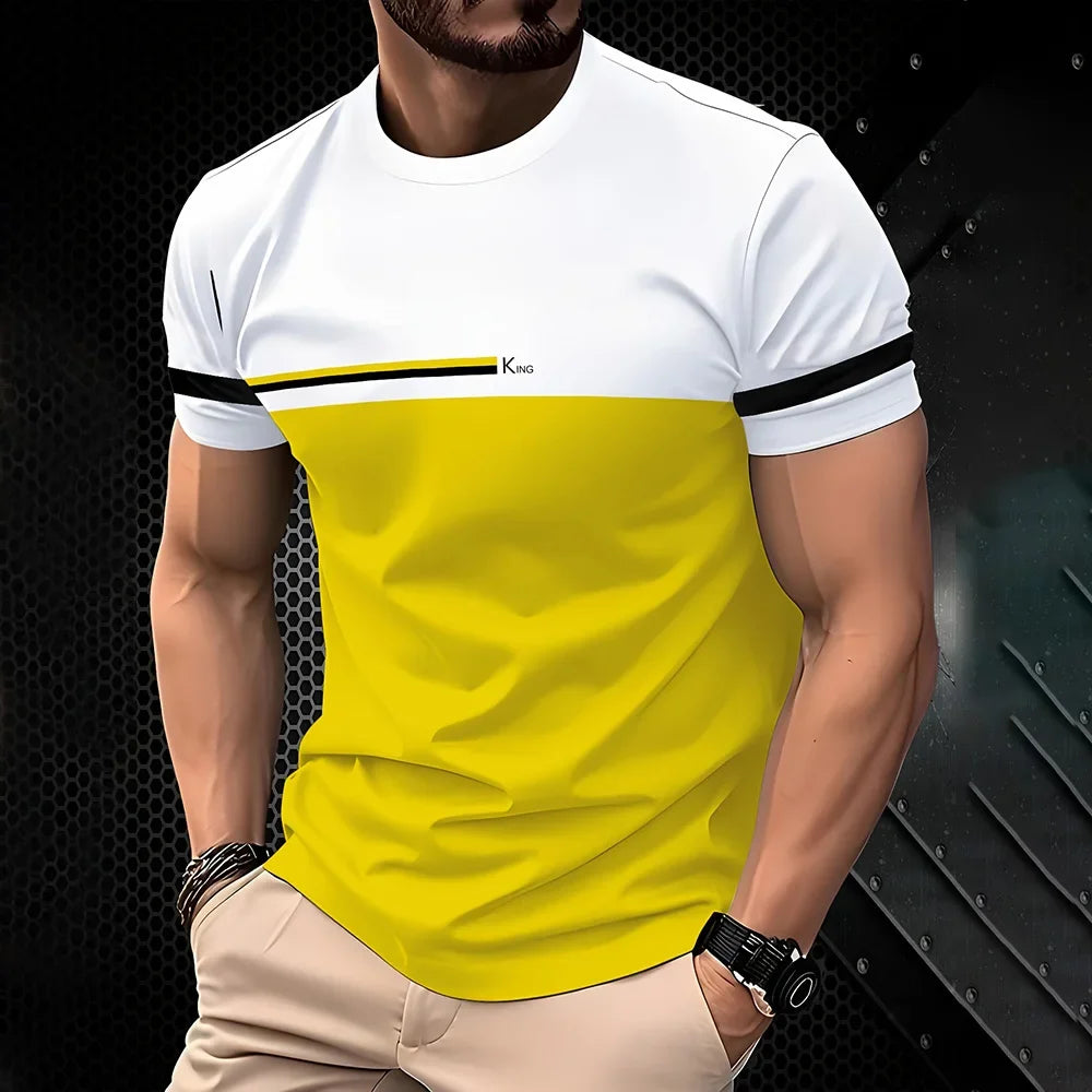 Camiseta Casual de Hombre – Ligera y Transpirable