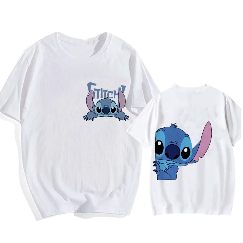 Camiseta Casual MINISO – Estampado de Dibujos Animados, Cómoda y Ligera 👚✨