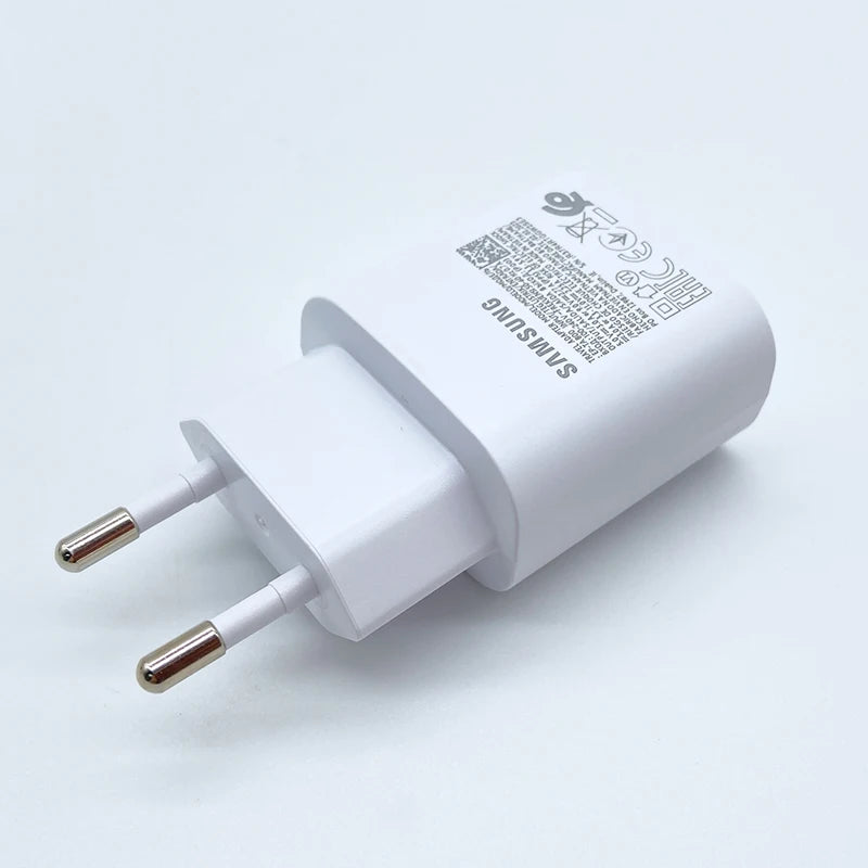 Cargador Super rápido Samsung de 25W con Adaptador USB Tipo C