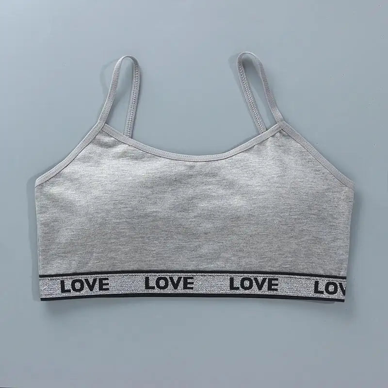 Top/Bralette de Entrenamiento – Algodón Suave