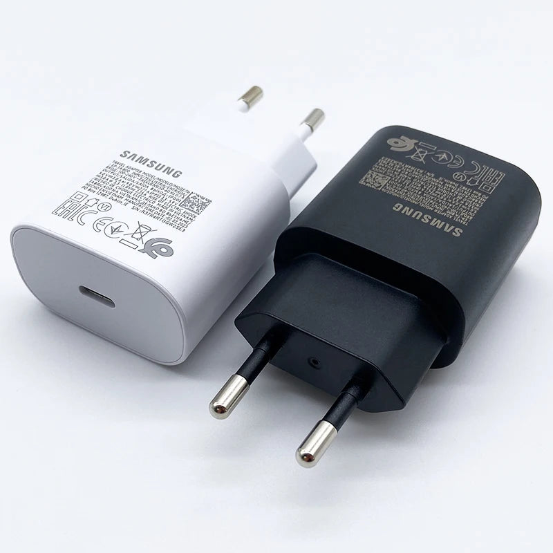 Cargador Super rápido Samsung de 25W con Adaptador USB Tipo C