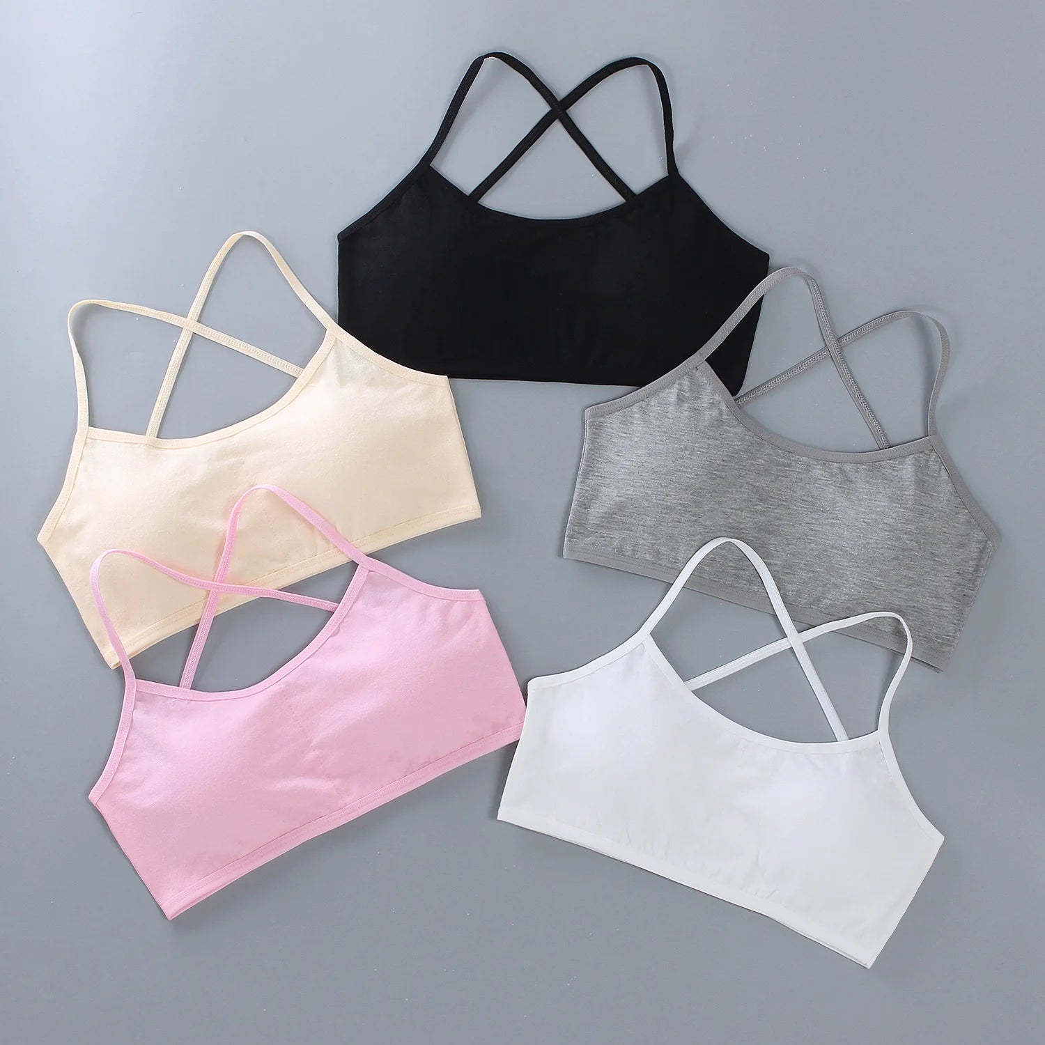 Top/Bralette de Entrenamiento – Algodón Suave