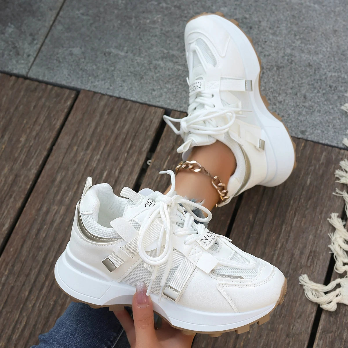 Zapatos de mujer  – Sneakers y sandalias casuales de verano