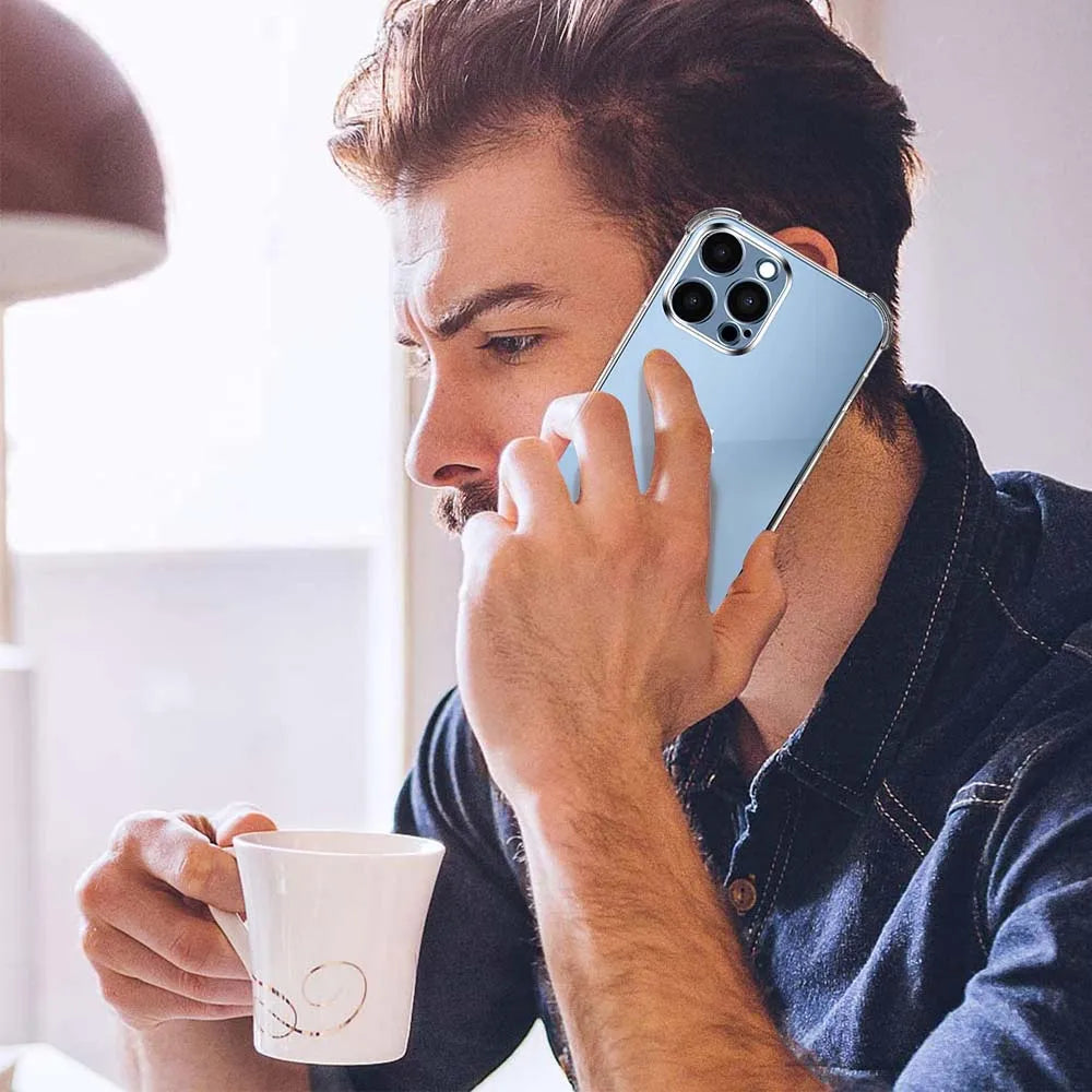 Funda Transparente de Cobertura Total para iPhone