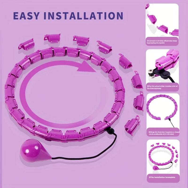 Aro de Masaje Fitness Inteligente 360°