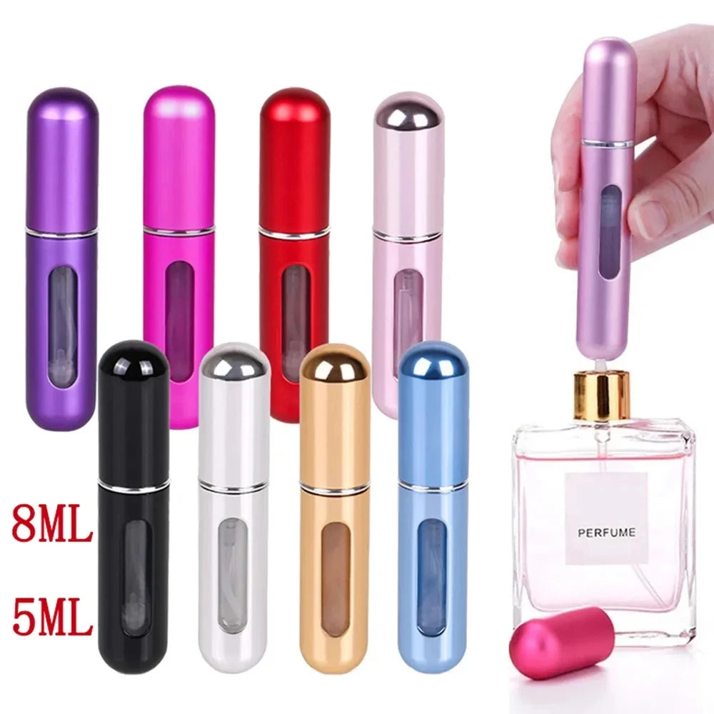 Mini Atomizador de Perfume Refillable 5ml Portátil – Viaje y Bolsillo