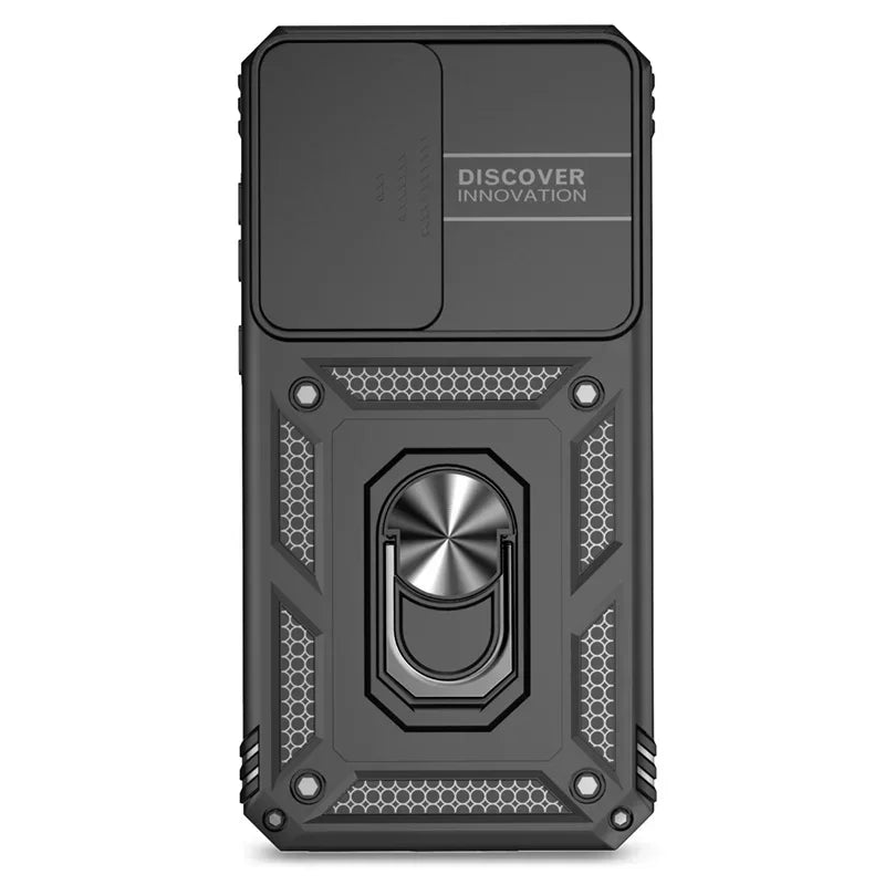 Funda con Anillo para Samsung Galaxy - Protección Total con Soporte Magnético