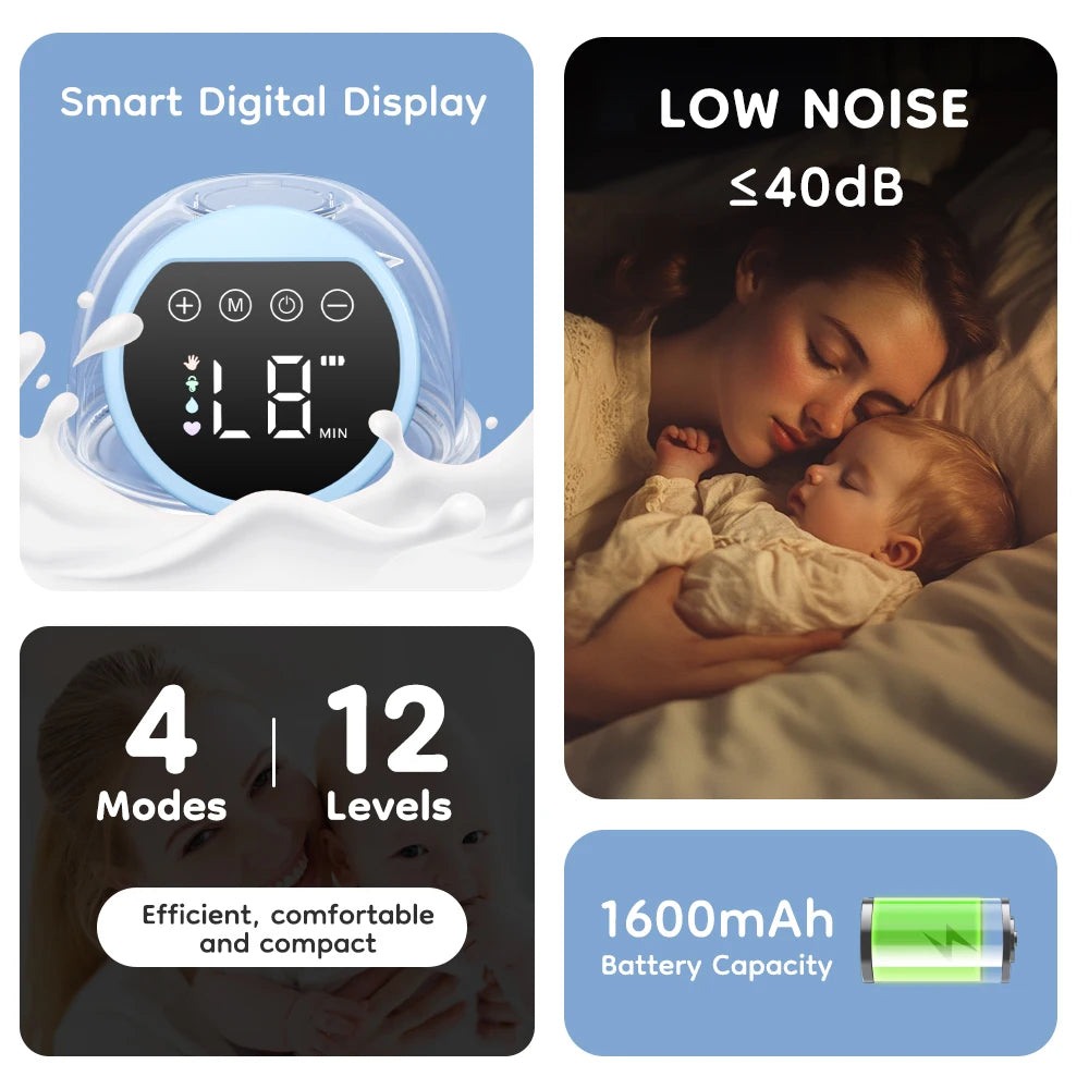 Sacaleches Eléctrico Recargable Dr.Isla – Portátil y Silencioso para Mamás