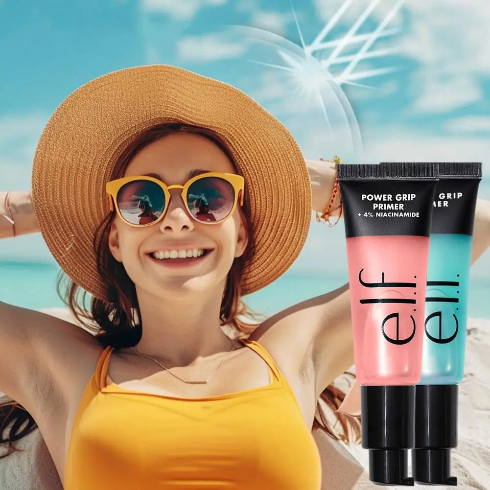 ELF Primer Gel con 4% Niacinamida, Ácido Hialurónico e Iluminador Hidratante