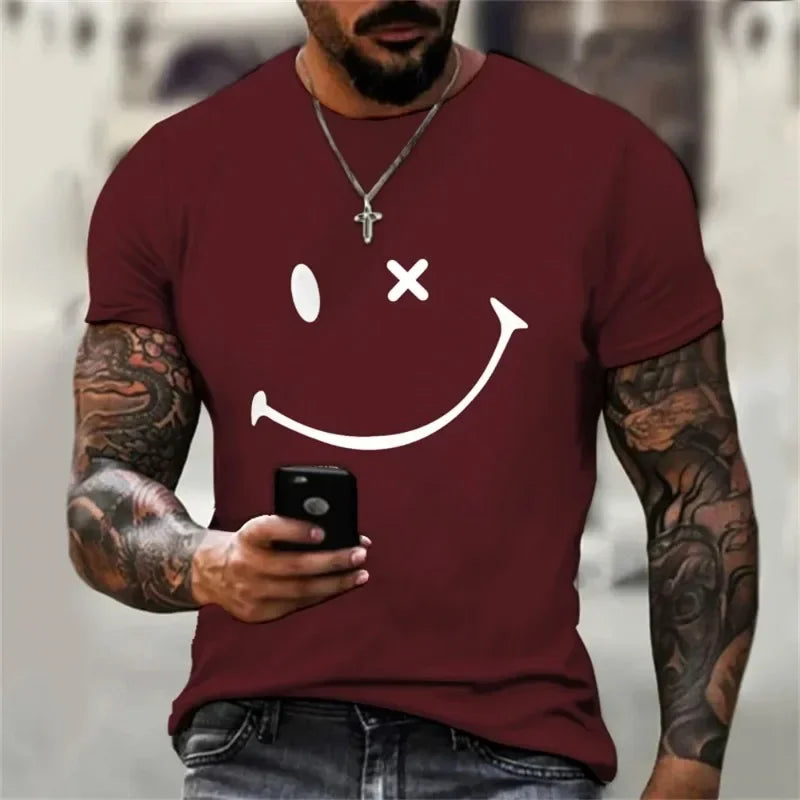 Camiseta Casual de Hombre – Ligera, Transpirable y de Secado Rápido 👕☀️